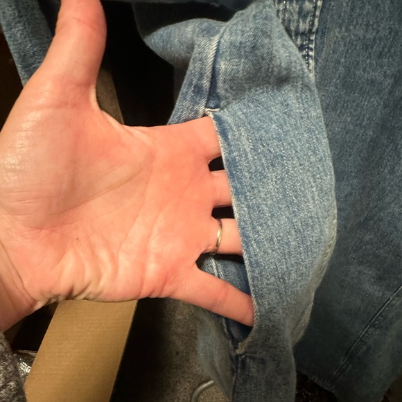 Oversized Shirtdress - Universal Thread Blue S - Picture 5 of 7